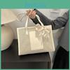 Fashionable Spring Large Tote Bag For Women With Unique Scarf And Soft Texture