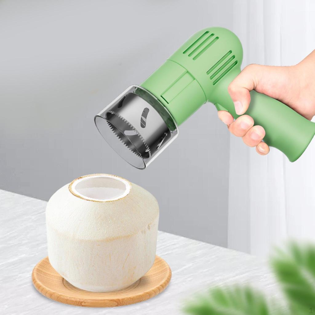 Automatic Coconut Opener Hole Maker Puncher Comfortable Convenient Opening Tool