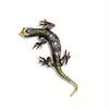 SKEDS Full Rhinestone Chameleon Brooch for Women Unisex Crystal Lizard Pin Banquet Party Backpack Gifts Jewelry Accessories