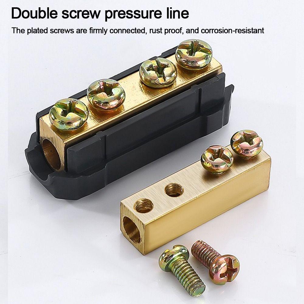 High Power High Power Splitter Conductor Brass Fast Connector Docking Wire Connector  Electrical
