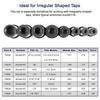 Compact Tap Socket Set Tap Socket Set Compact Design For Confined Spaces For Tight Spaces For Automotive Repair