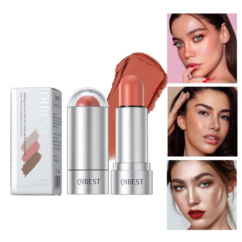 

Многофункциональный хайлайтер-карандаш для макияжа, румяна с жемчужной отделкой, матовый, естественно осветляет макияж лица