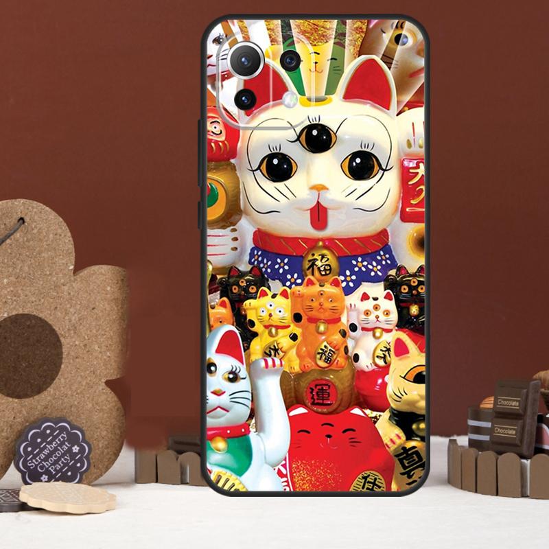 Japońska Sztuka Kotka Szczęścia Etui Na Xiaomi 15 Ultra 14 15T 13T 14T 17 Pro Max POCO F8 Ultra X7 X5 X6 F5 F6 F7 Pro Pokrowiec