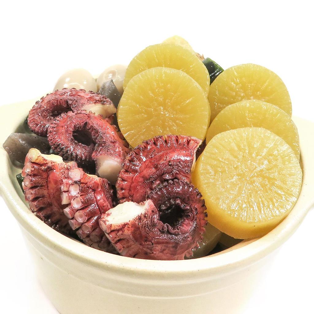 Food replica Oden C and that looks like you could eat it 193OK keychain (radish octopus)