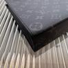 [Pre-Owned] Louis Vuitton Pochette Voyage MM 'Black Monogram Eclipse Canvas' - Very Good #1DX6VJ6