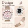 Sleep Health Monitor Women Smartwatch Information Push Blue Tooth Call Smart Watch Sports Fitness Music 1.19 Inch Amoled Screen