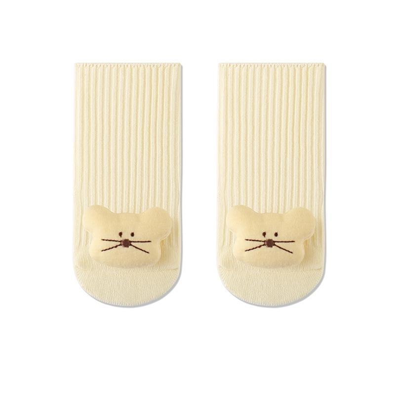 Toddler Floor Socks Cartoon Antislip Baby Newborn Indoor Socks For Baby Solid Color Non Slip Infant Floor Socks
