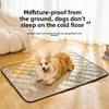 Bite-resistant Dog Cat Bed All-season Sleeping Mats Pet Sleeping Mat  for Large Medium Small Pets