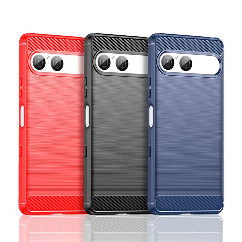 Applicable to Sony 1VI mobile phone case Xperia11VII protective case 1VIII soft silicone 11VIII brushed anti-drop