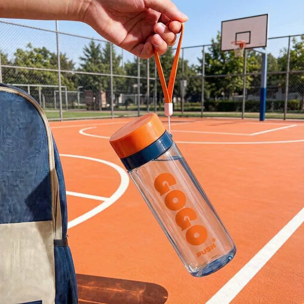 Sports Water Bottle 1000ml, BPA-Free Plastic, Leak-Proof with Tea Infuser, Drop-Resistant Large Capacity for Outdoor Gym Students Unisex