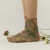 Isabelle Flower Mesh Socks
