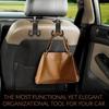Upgraded 2 in 1 Auto Headrest Hooks Car Seat Hooks Durable Car Purse Holder Hanger Universal Car Hanger for Purses Bags Coat