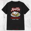 70s 80s Spinal Tap Band T Shirt Vintage Washed Top For Everyday Wear Stylish Versatile Slightly Breathable Fashion Unisex