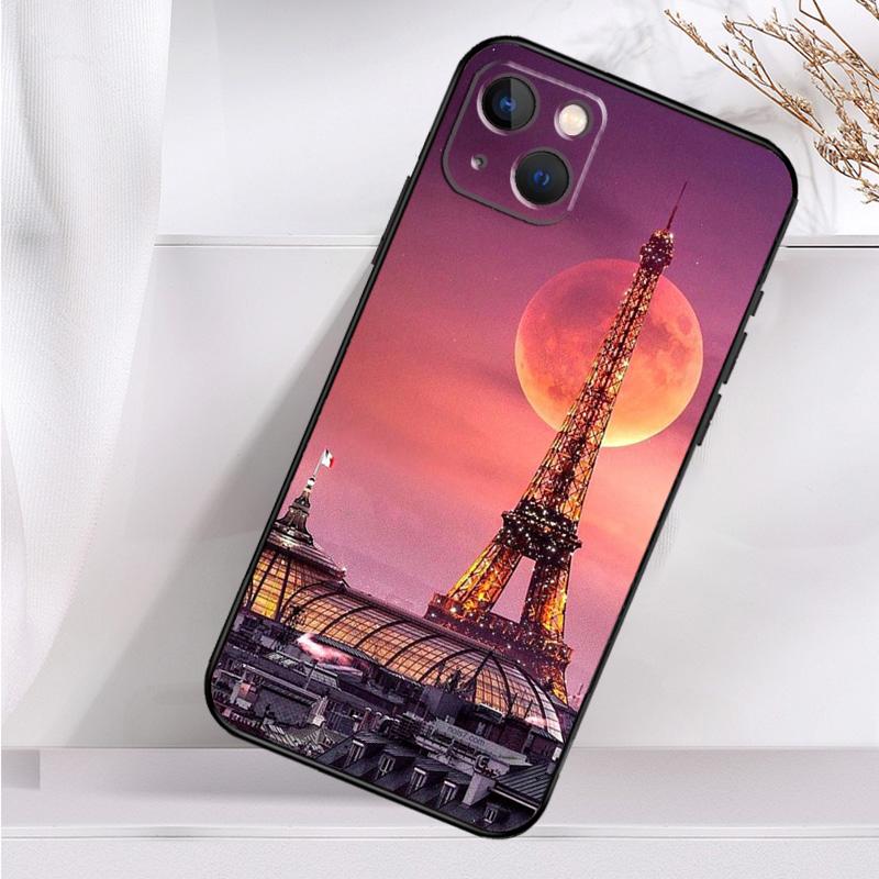 Paris Eiffel Tower France Shockproof Case For iPhone 17 Pro Max 11 14 15 16 Plus 12 13 Mini 16e 17 Air Phone Cover