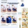 Automatic Electric Machine for Peeling Grapes Skin Dissolving Fruit Preparation Tool Hands-free for Berries and Fruits