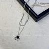 All-Season Double-Layered Abstract Necklace - Popular Lightweight Luxury Clavicle Chain for Women