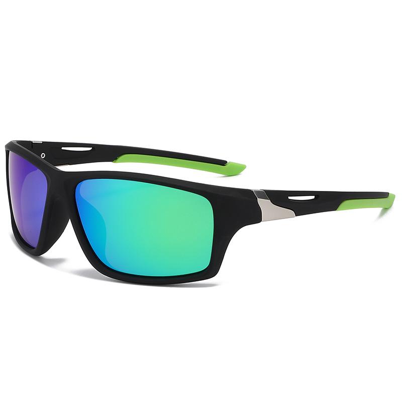 Cycling sunglasses European and American trends cool fashion sports glasses night vision blackout driving