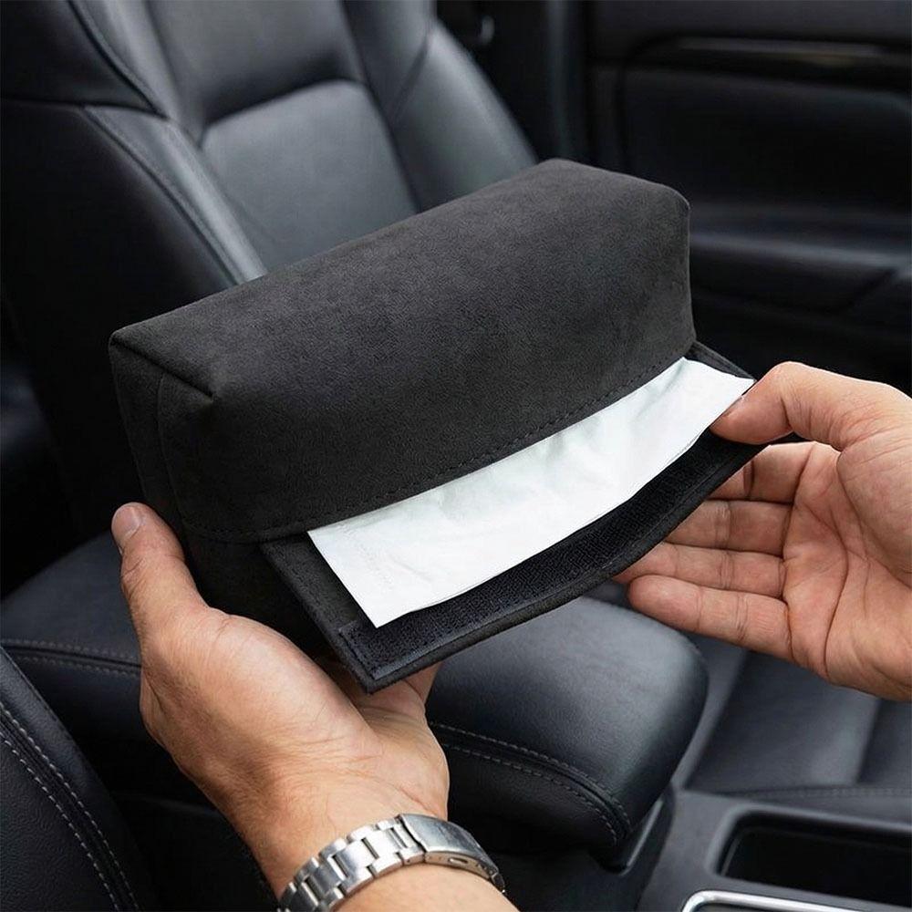 Magnetic Design Magnetic Tissue Box Luxury Style Auto Ceiling Holder  Auto Accessories