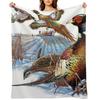 Pheasant Farm Throw Blanket Sleeping Bag Baby Furry Summer Blankets