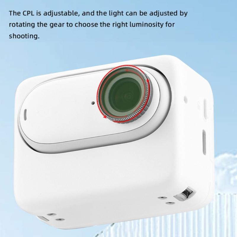 High Definition Optical Glass Lens Filter for GO3/GO2 Filters Capture True Colors Effortless Shooting Experience
