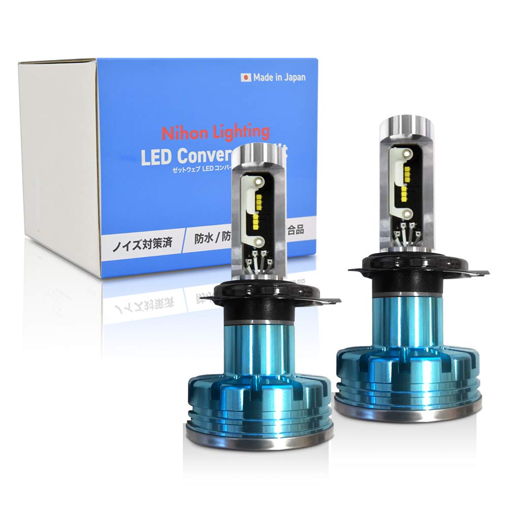 

Year 24V Dedicated Truck LED Headlight H4 Standard Model Made in Japan Vehicle Inspection Compatible 6000K Elf Dyna Dutro Nippon Lighting [2 Warranty]