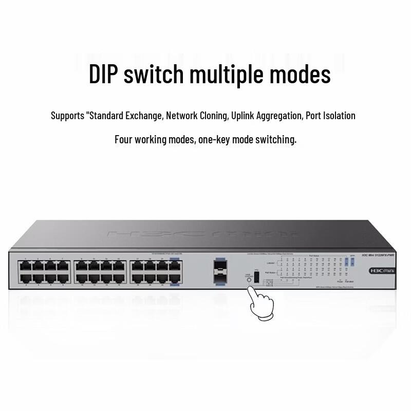 H3C S1226FX-HPWR 24-Port Gigabit POE Switch