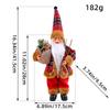 Santa Claus Doll Children Xmas Gift Christmas Tree Decorations Home Party Supplies Plush Ornaments