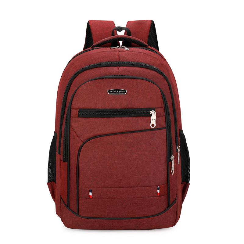 

Мужской рюкзак Бизнес-коммьютер Сумка для ноутбука На открытом воздухе Отдых Легкий Путешествия Большая вместимость Студенческий рюкзак красный