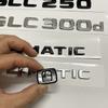 3D ABS Car Tail Rear Trunk Badge Emblem Letter Stickers For Mercedes Benz GLC Class X253 GLC300de GLC300e GLC350e GLC400e GLC260 RX7
