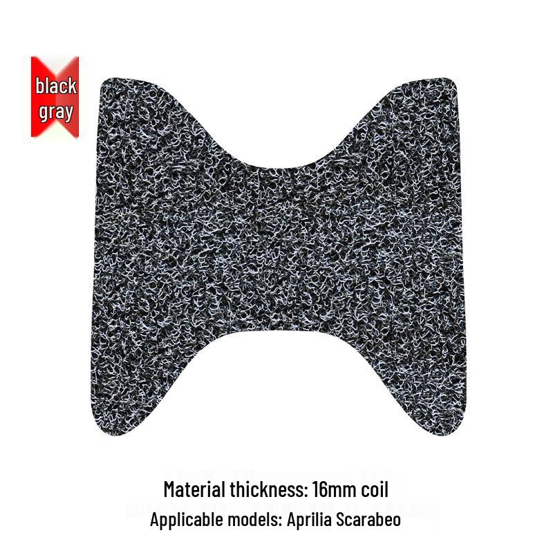 Jin Cheng Aprilia Scarabeo 200 Motorrad Seide Fußpolster Matte