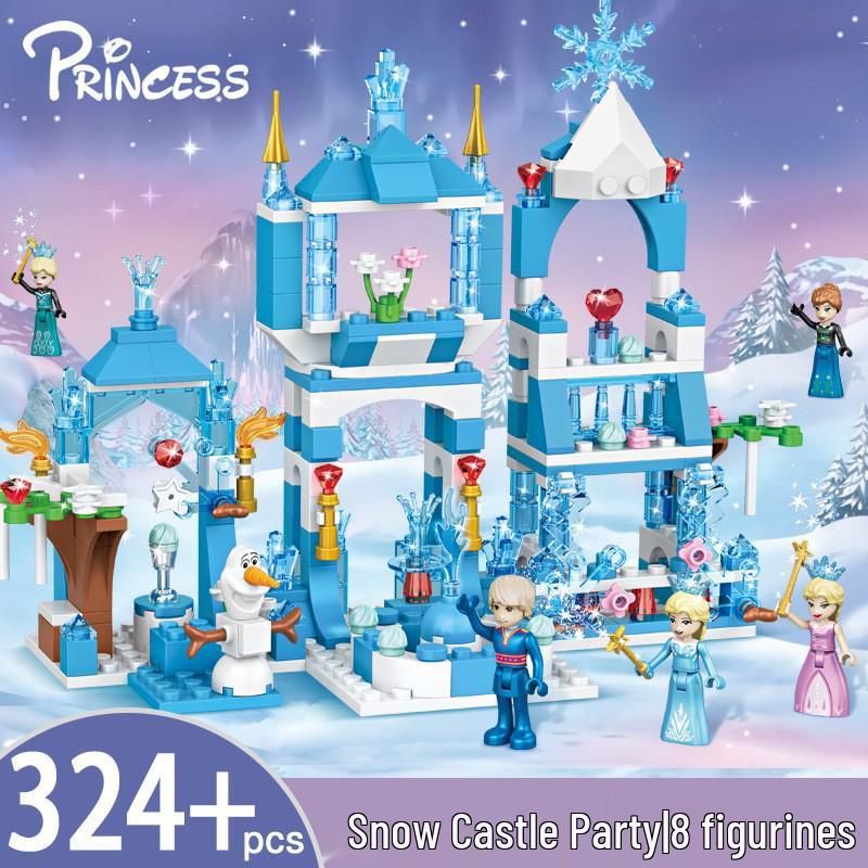 ChaoBao Ice & Snow Castle Sleigh Carriage Building Blocks - Compatible with LEGO, Ideal Gift for Girls