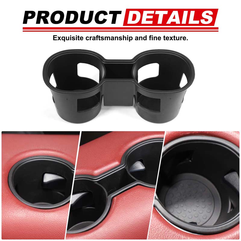 For 2019-2025 Toyota GR Supra A90 Console Cup Holder Inserts Center Console Cup Holder Drink Holder Protector Met Accessories