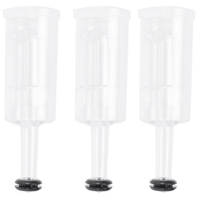 3 Pièces Barboteur de Fermentation Domestique avec Anneau d'Étanchéité pour Bière Vin Fermentation Accessoire de Brassage