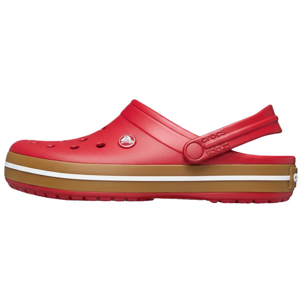 Crocs Unisex Sarkanas Plastmasas Bayaband Ielu