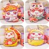 Mascot 2025 Fruit Snake Plush Pillows Room Decoration Spring Festival Gifts