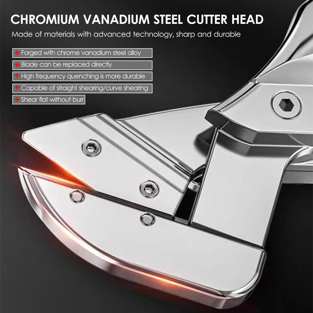 21V Brushless Mini Cordless Tin Snips Scissor 2.0Ah Rechargeable Li-ion Battery Electric Scissors