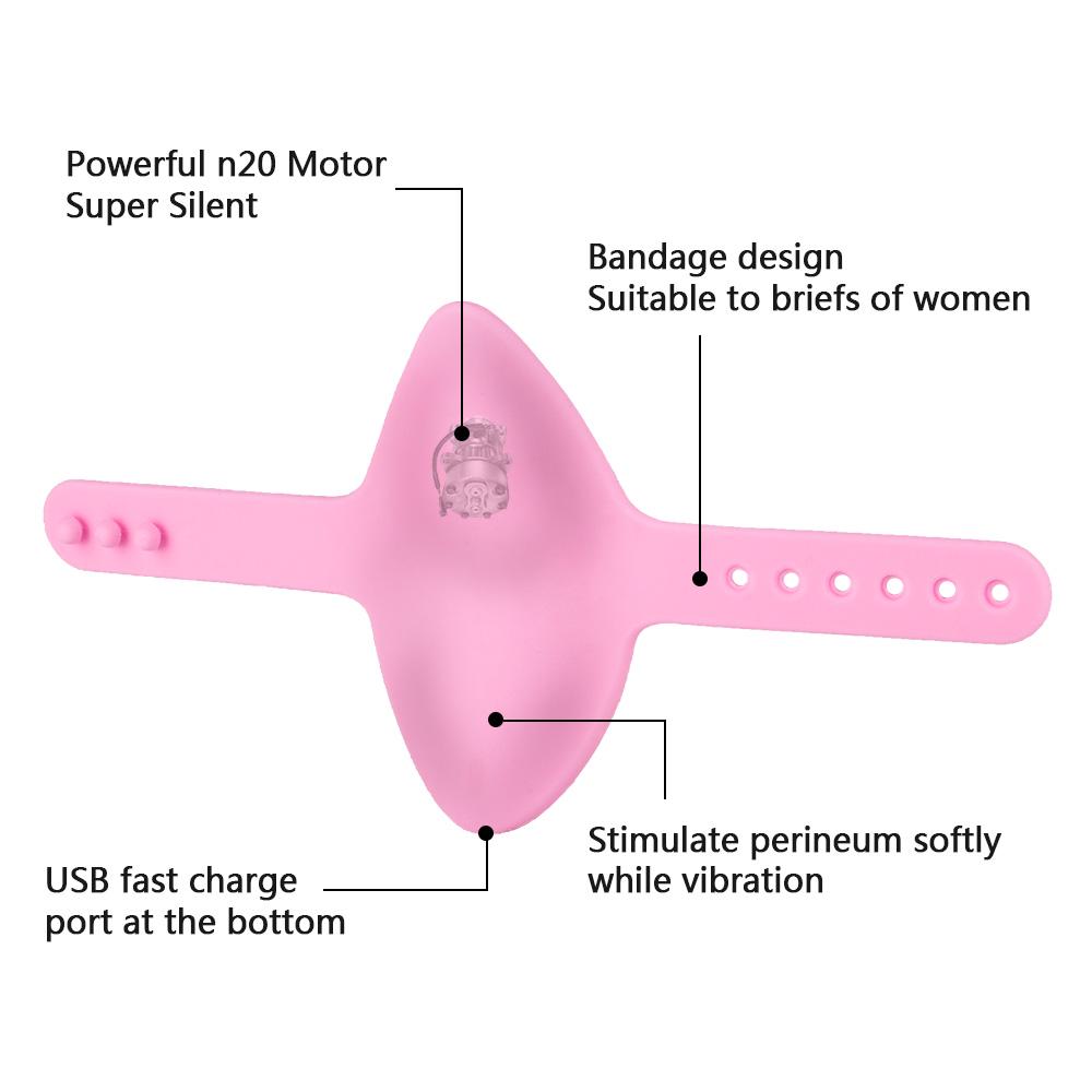 Chiloți vibranti Vibrator clitoridian la distanță Masaj păsărică Stimularea clitorisului Produse sexuale pentru adulți