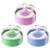 Baby Body Powder Puff and Container Empty Loose Powder Box Infant Body Powder Puff Large Fluffy Powder Puff with Case