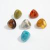 Vintage Irregular Smooth Resin Plastic Rings for Women New Trend Boho Geometric Finger Rings Aesthetic Party Jewelry