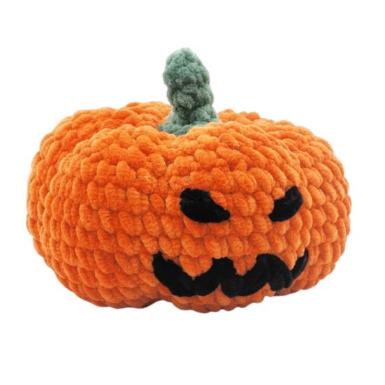 Halloween Crochet Kit for Beginners Crochet Cat Pumpkin DIY Kit Crocheted Animal Craft Kit Halloween Gifts for Adults Kids