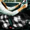 Electric Car Blanket Heated 12V Fleece Travel Throw with Temperature Adjusting for Car RV Winter