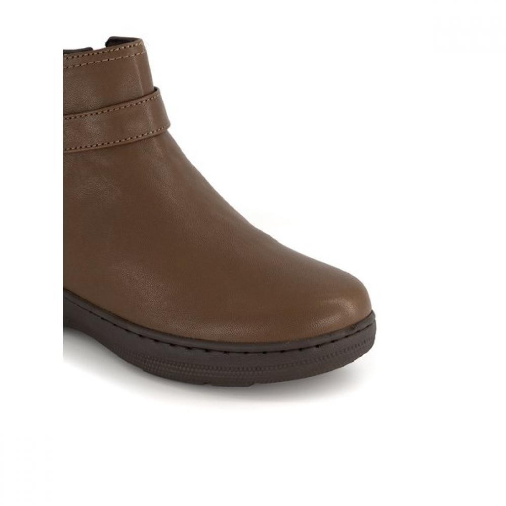 Daks Women S Ultra Light Ankle Fur bootS dlb505lS20  Brown 