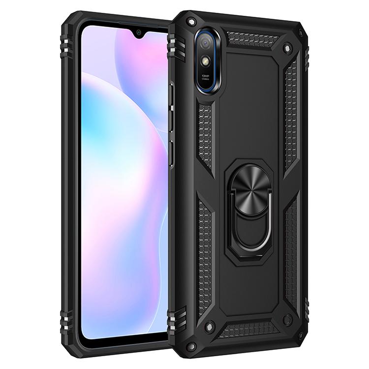 For Xiaomi Redmi 9AT Case Cover Magnet Holder Armor Rugged Military Shockproof Bumper Case for Xiaomi Redmi 9AT 9A T 9 AT for