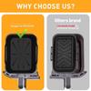 Silicone Air Fryers Liner with Heat Resistant Mitts Reusable Air Fryers Accessories Air Fryers Liner with Baking Rack