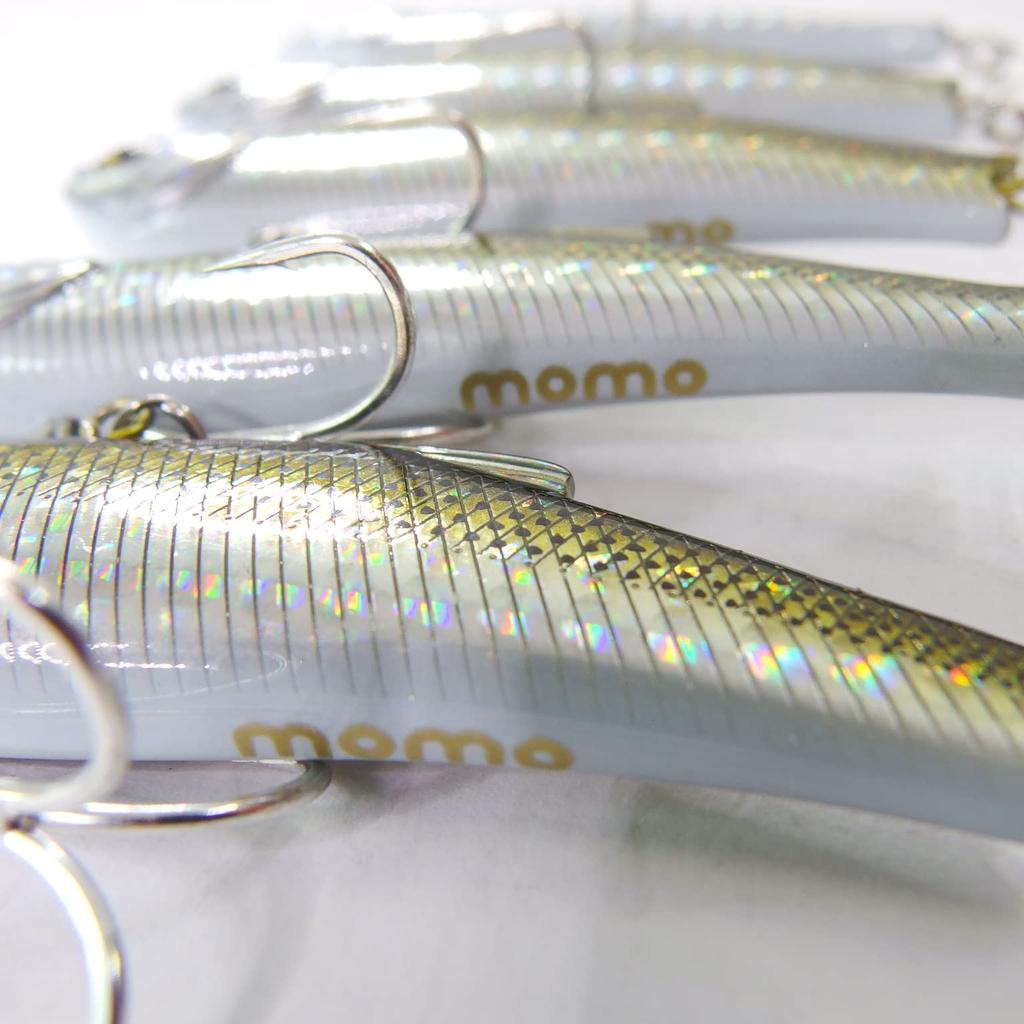 momo lure sea bass lure vibration knife edge vibe 70ES 55ES high performance small blue fish cherry salmon standard lure (70mm - mullet)