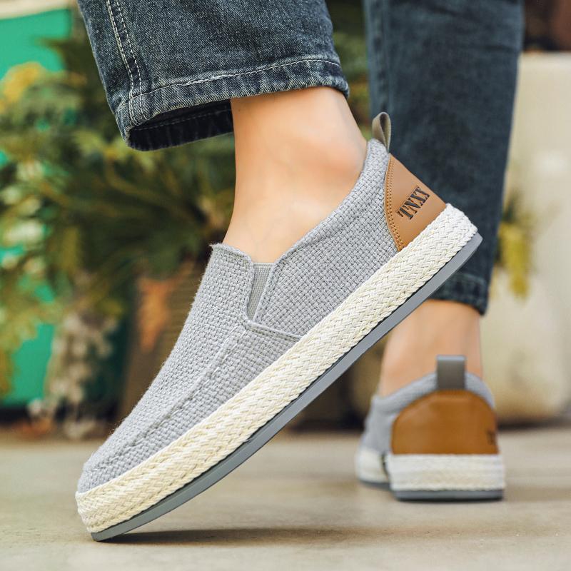 Men's Slip-on Espadrille Loafer Outdoor Sneakers Sport Shoes