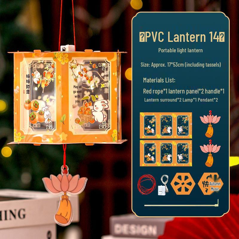 

Креативный DIY фонарь-кролик в древнем стиле с проекцией