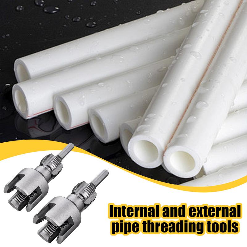 Internal And External Pipe Threading Tools Internal External Electric Drill Pipe Threader Versatile Efficient Home Repair China Mainland