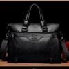 Men's Business Leather Briefcase Handbag