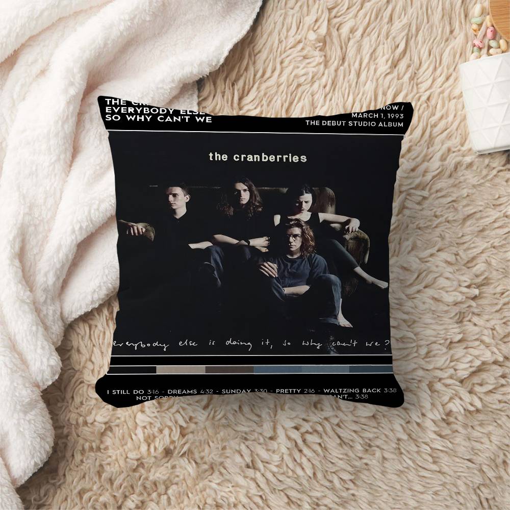 T-The C-Cranberries Band Dekorative Raumästhetik Kissenbezug Heimdekoration Schlafzimmer Sofa Bett Couch Kissenbezug 45x45